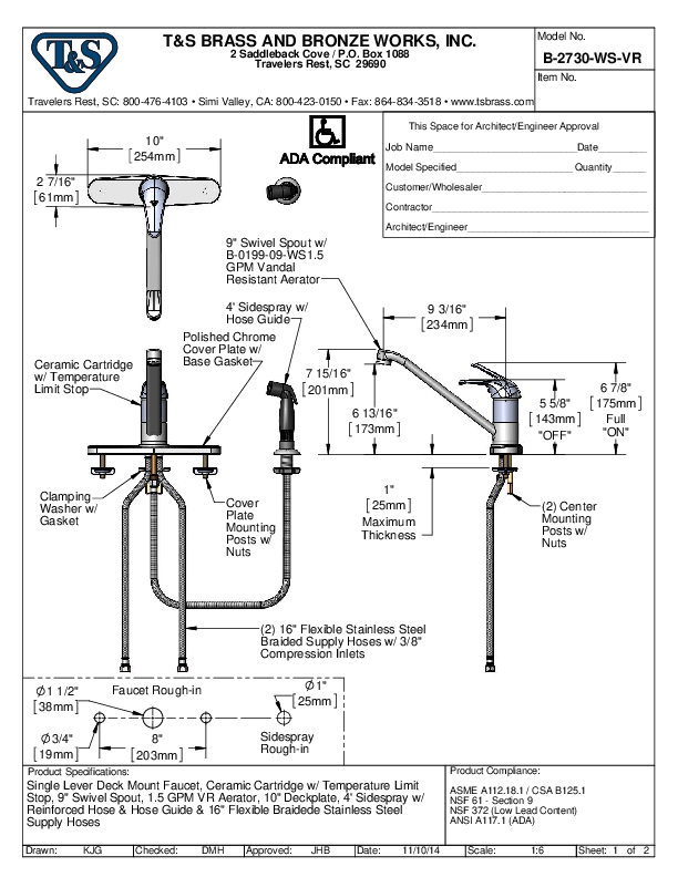 Cutsheet