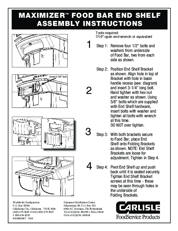 Assembly Instructions