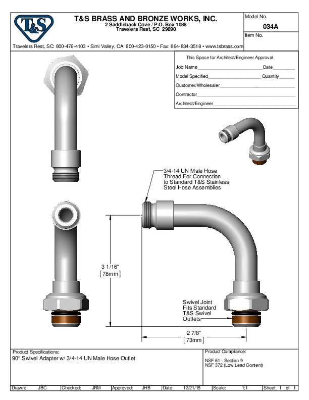 Cutsheet