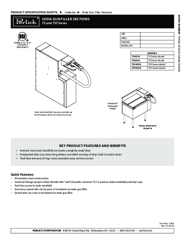 Cutsheet