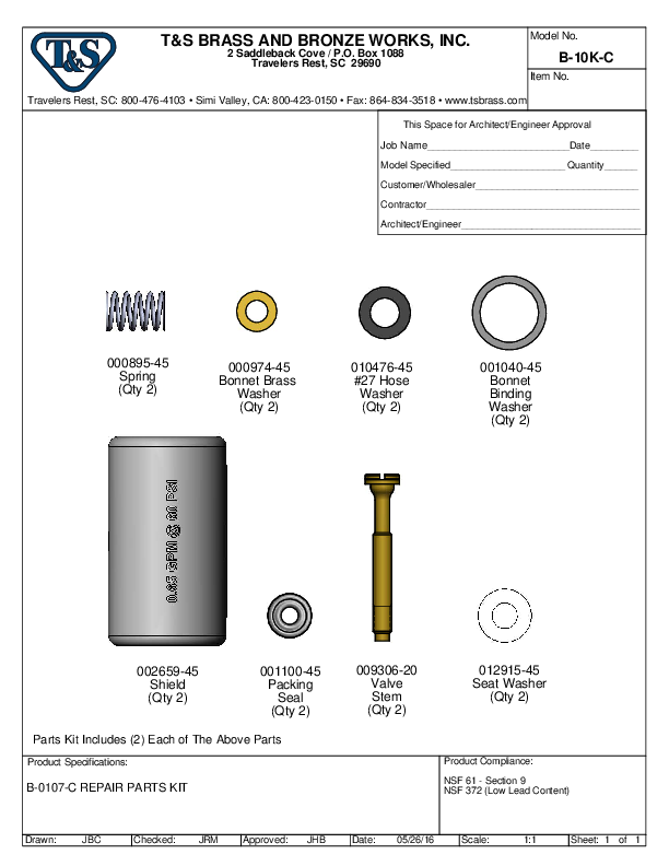 Cutsheet