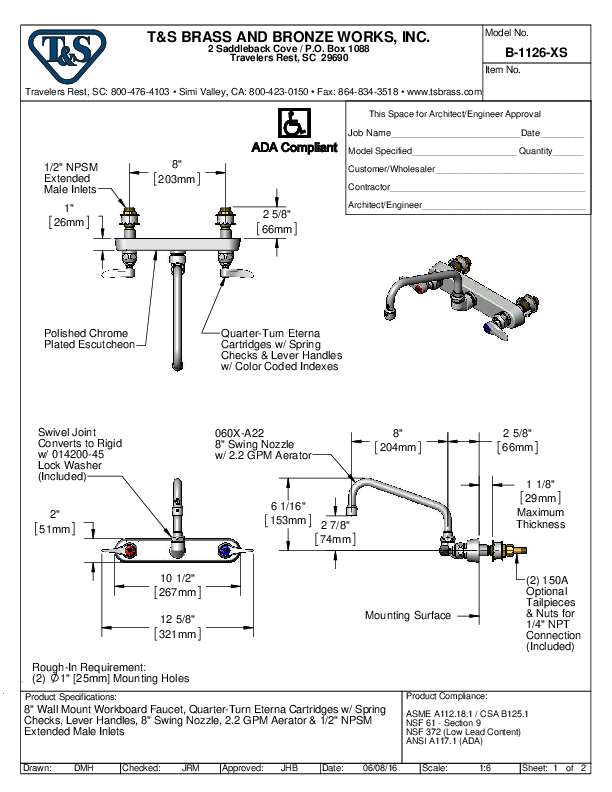 Cutsheet