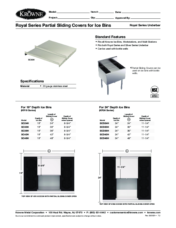 Cutsheet