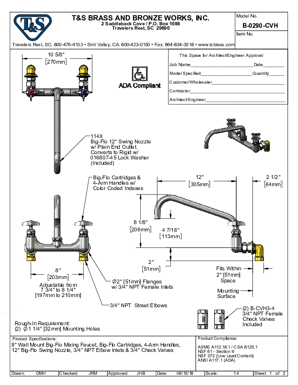 Cutsheet