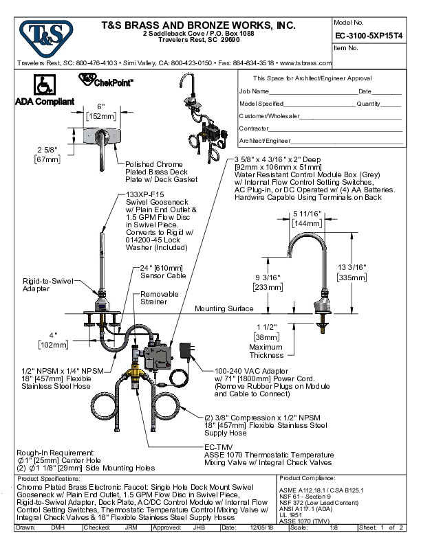 Cutsheet