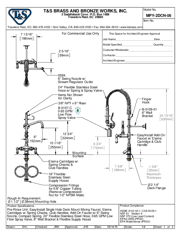 Cutsheet