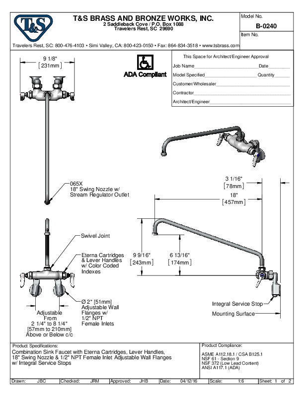 Cutsheet