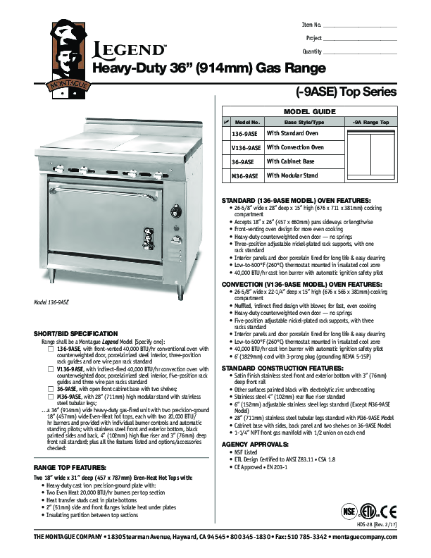 Cutsheet