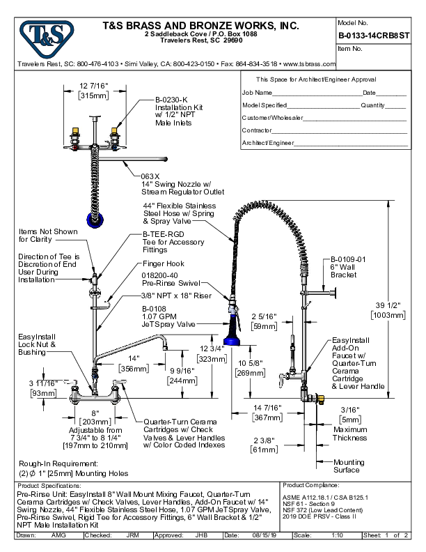Cutsheet