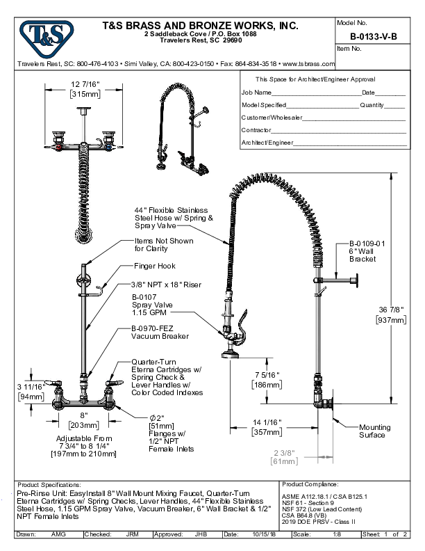 Cutsheet