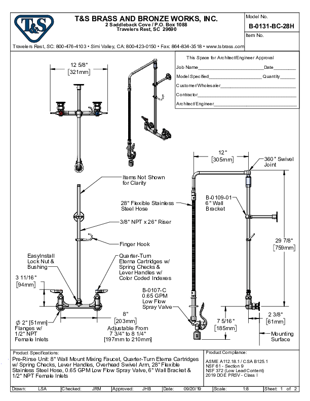 Cutsheet