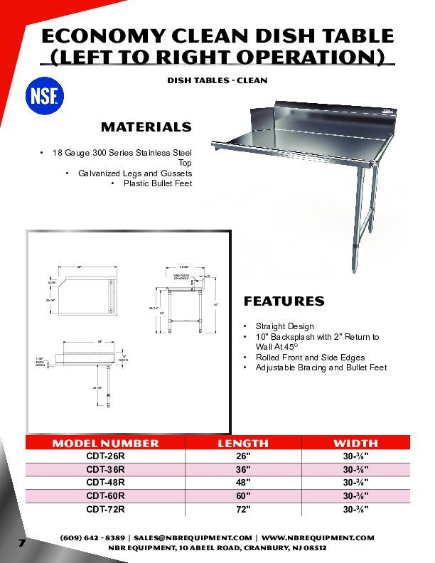 Cutsheet