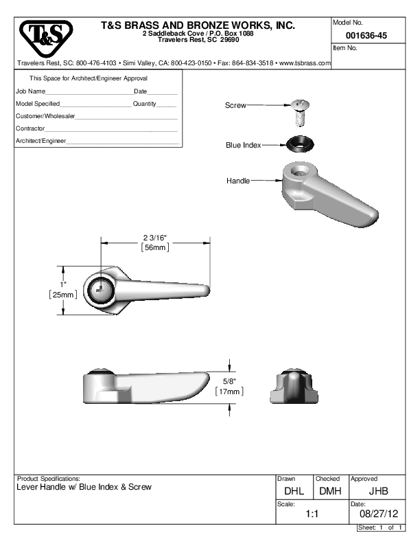 Cutsheet