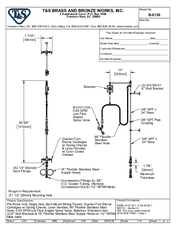 Cutsheet