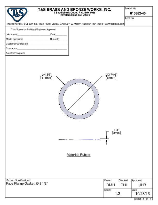 Cutsheet