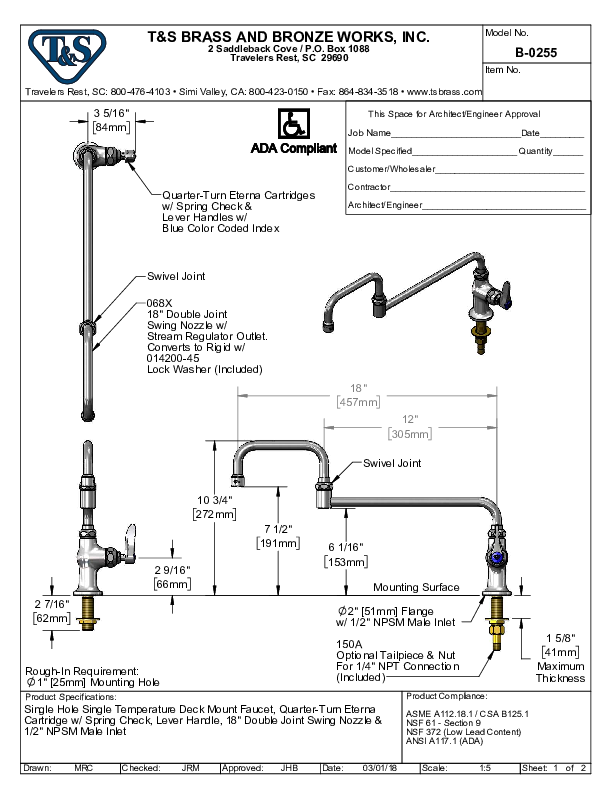 Cutsheet