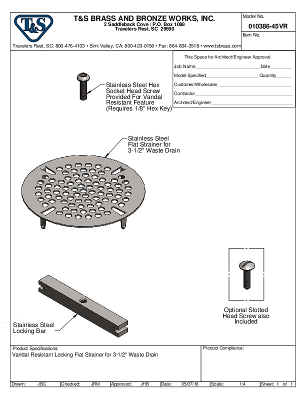 Cutsheet