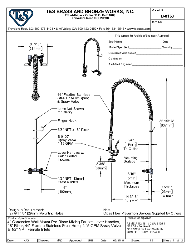 Cutsheet