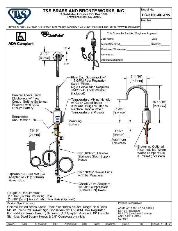 Cutsheet