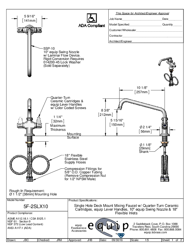 Cutsheet