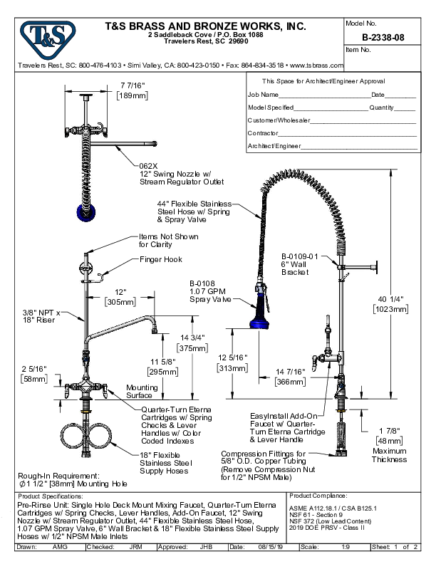 Cutsheet