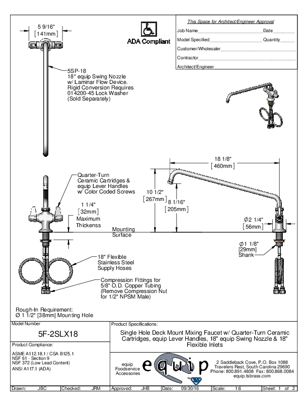 Cutsheet