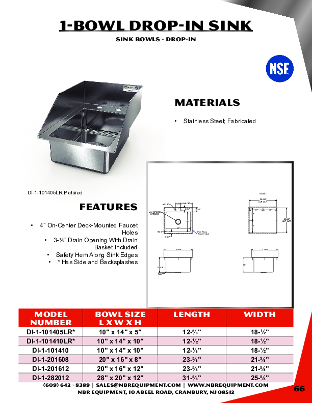 Cutsheet