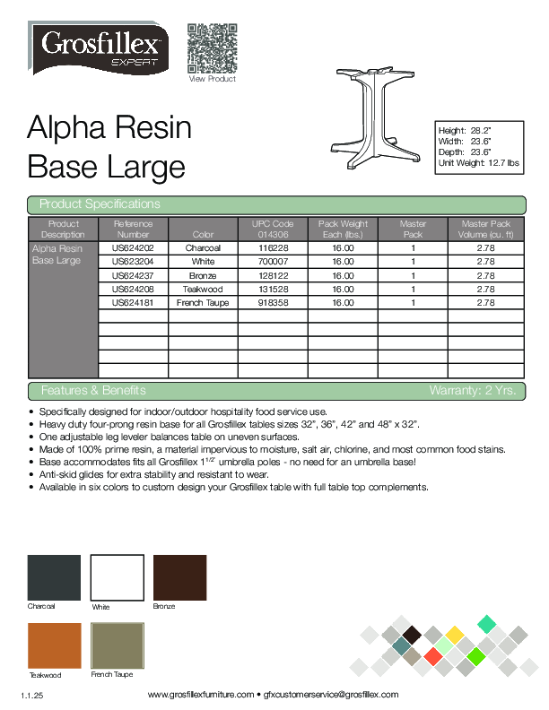 Cutsheet