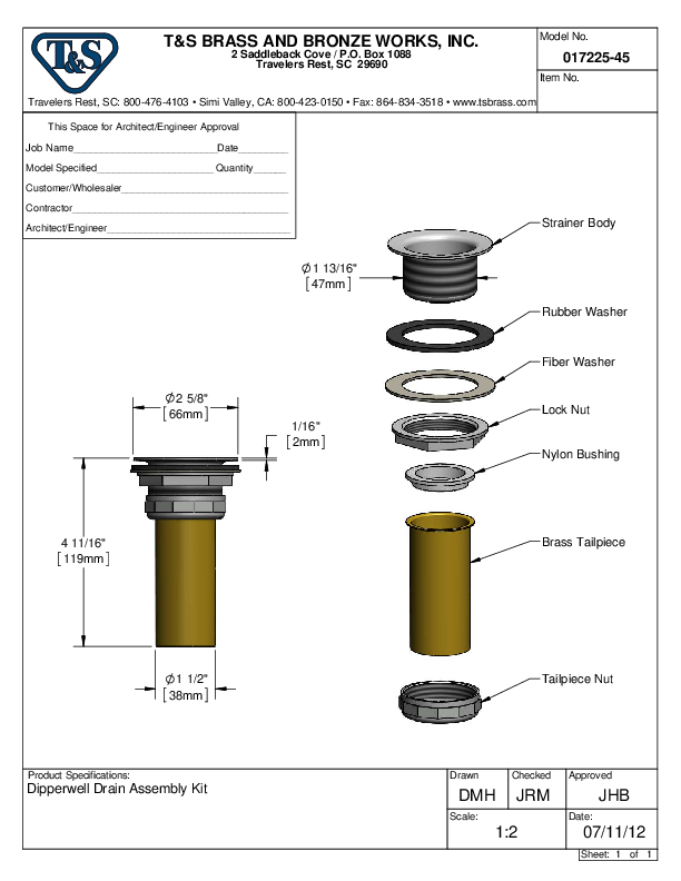 Cutsheet