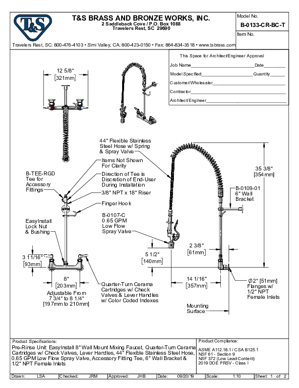 Cutsheet