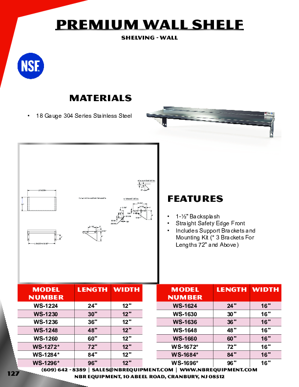 Cutsheet