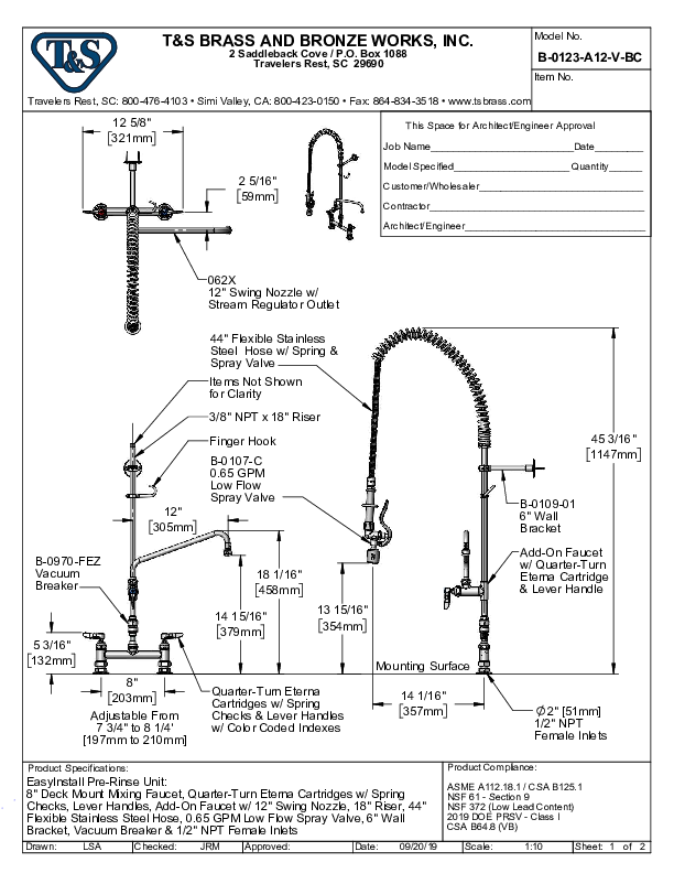 Cutsheet