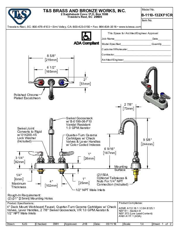 Cutsheet