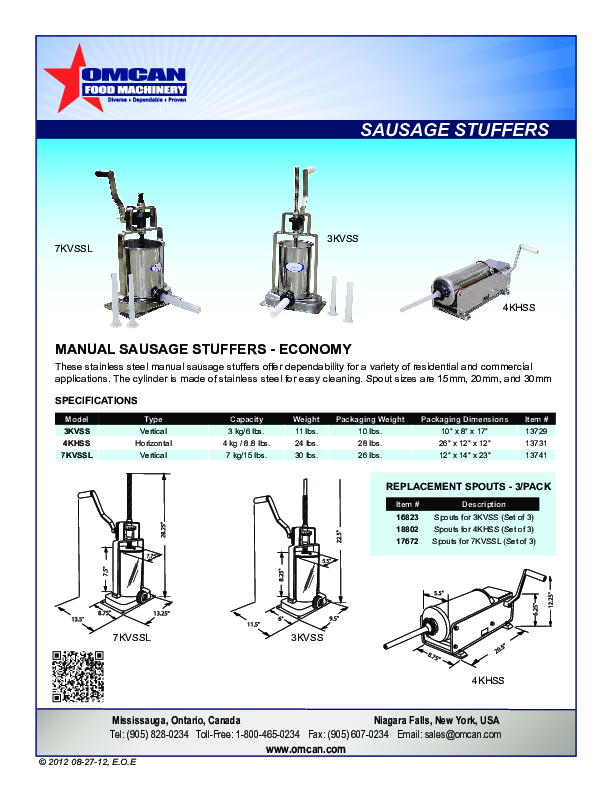 Cutsheet