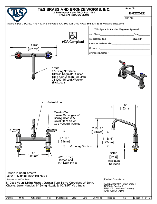 Cutsheet