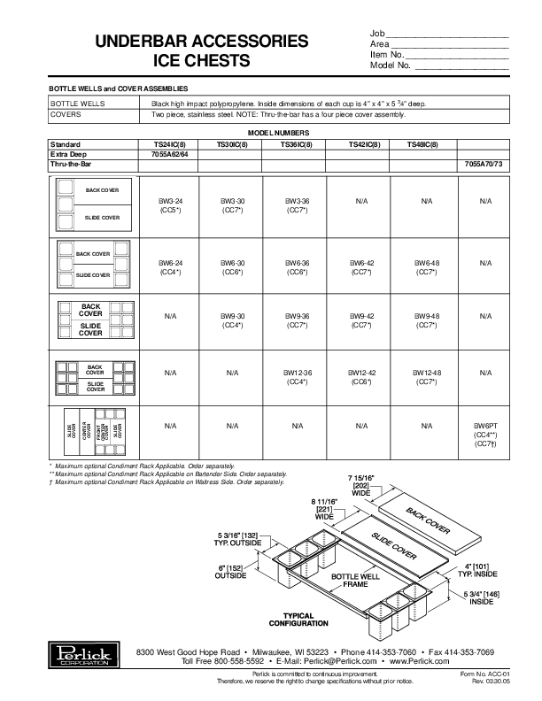 Cutsheet