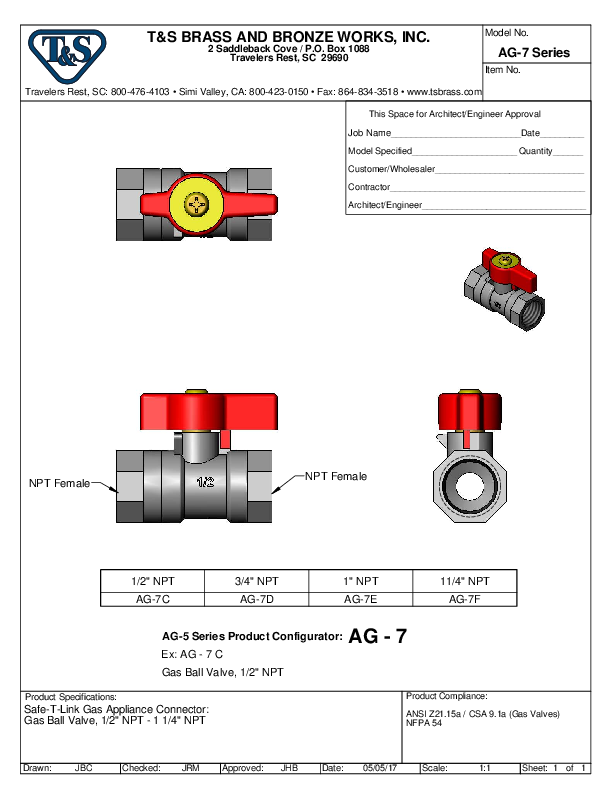 Cutsheet