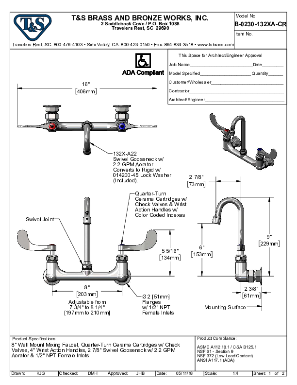 Cutsheet