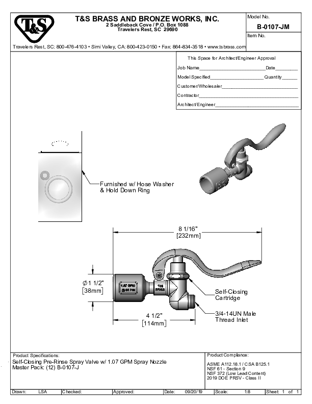 Cutsheet