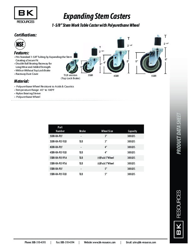 Cutsheet