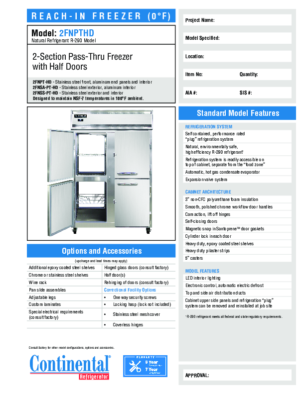 Cutsheet