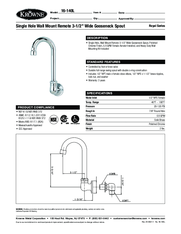 Cutsheet