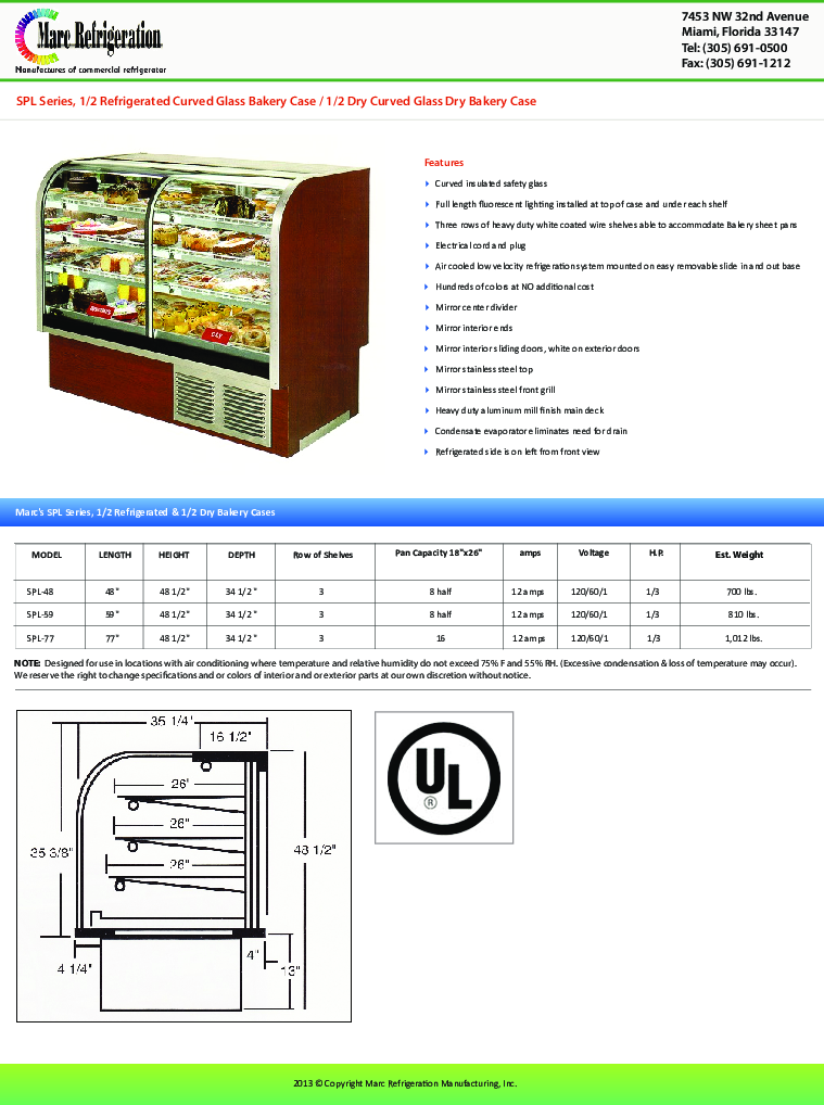 Cutsheet