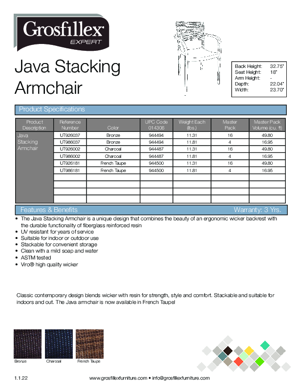 Cutsheet