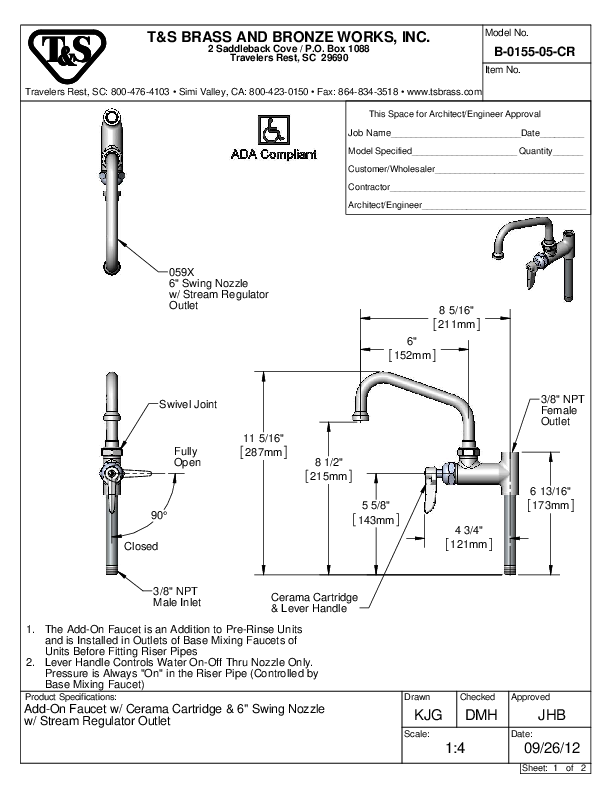 Cutsheet