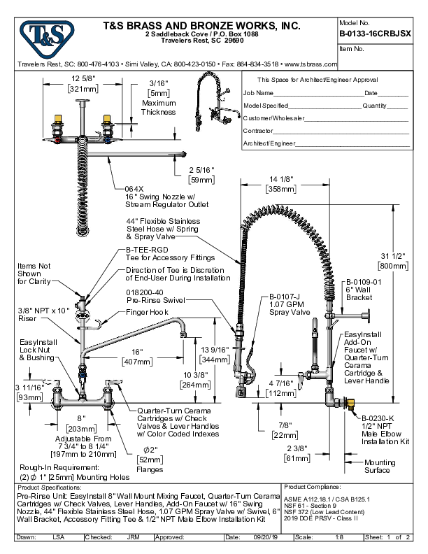 Cutsheet