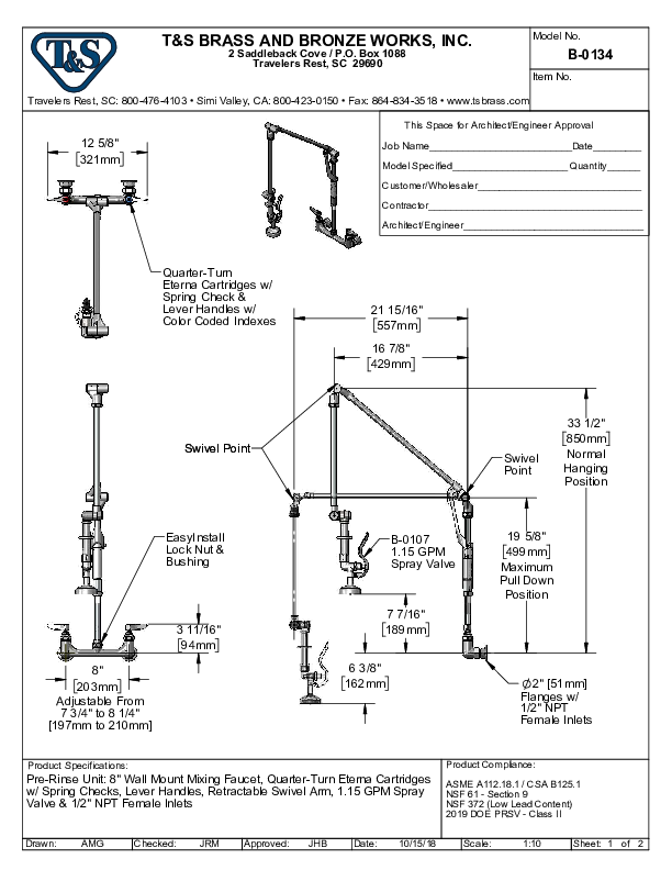 Cutsheet