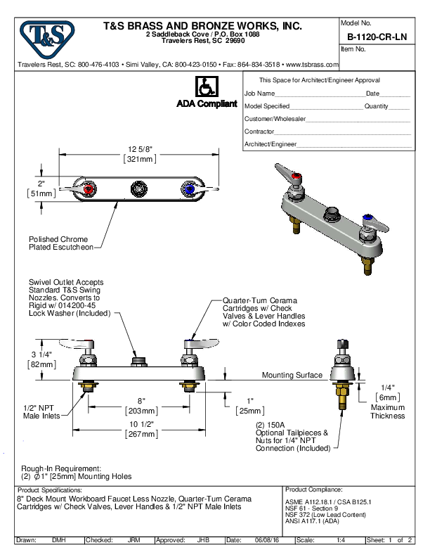 Cutsheet