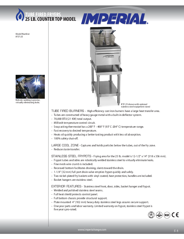 Cutsheet