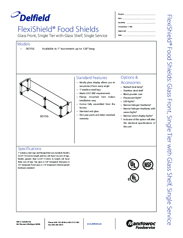 Cutsheet